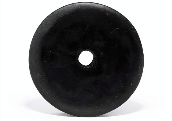 JQuad Door Bumpers Black Rubber Metal Modern Shed Hardware-2