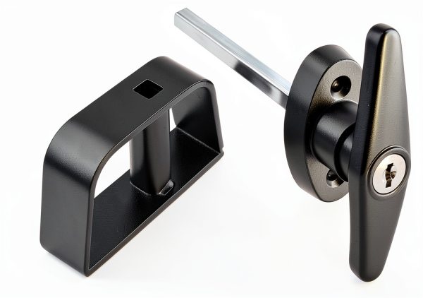 EWONICE Shed Door Hardware Kit Stainless Steel Secure-3