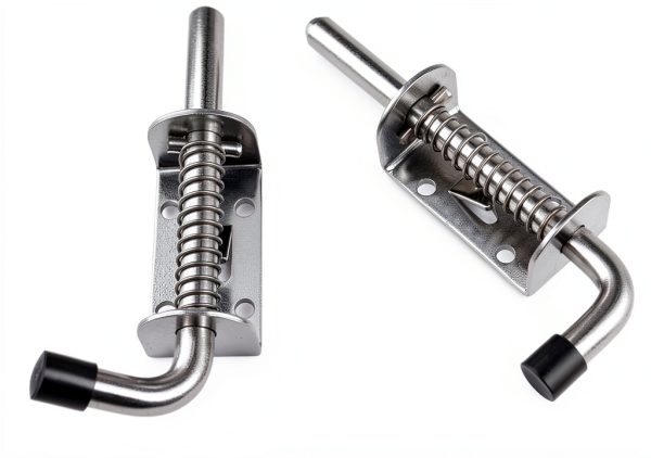EWONICE Shed Door Hardware Black Powder Coated Stainless-7