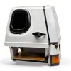 Natasher Black Metal Shed Lock Key Lock Modern Style-4