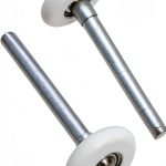 KWIK9 Garage Door Roller 2 Pack Nylon Wheel Stem Mount-0