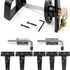 EWONICE Shed Door Hardware Kit Stainless Steel Secure-0