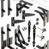 JZCHBL Gate Hardware Kit Heavy Duty Self Locking Anti Sag-0