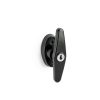 WRINGKIT Shed Door Latch Kit Black Powder Coated Security-4