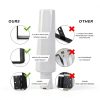 Quvapsiy Anti Sag Gate Kit Heavy Duty Steel Corner Mount-3