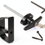 Bueyfolt T Handle Lock Key Lock Metal Shed Door Hardware-0