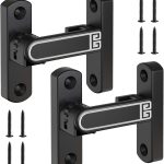 Lipshome Barn Door Lock Zinc Anti-Bump Modern Home Security-0