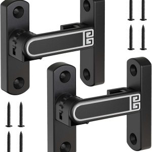 Lipshome Barn Door Lock Zinc Anti-Bump Modern Home Security-0