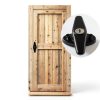 Nuoyunova Shed Door Latch T-Handle Lock Kit Zinc Alloy-3