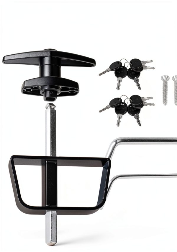 BTEOBFY Adjustable Shed Lock Zinc Alloy Outdoor Storage-5