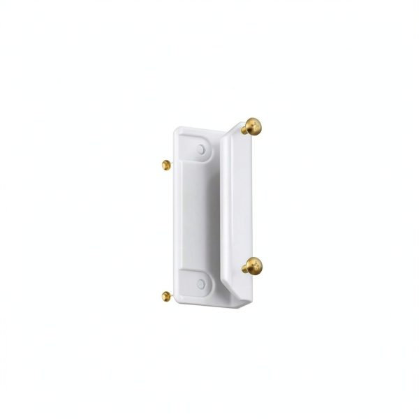 Xinafan Shed Door Hardware Kit Metal White-Black DK100-A-5