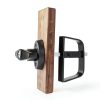 Yaocom T-Handle Shed Door Lock Black Carbon Steel Adjustable-4