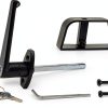 LEPOINT Shed Door Lock Kit Heavy Duty L Handle Zinc Plated-1