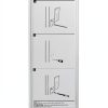 Hillman Shed Door Lock Steel Bar Wall Mount Zinc Finish-2
