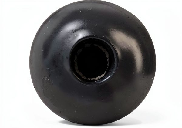 JQuad Door Bumpers Black Rubber Metal Modern Shed Hardware-3