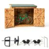 BTEOBFY Adjustable Shed Lock Zinc Alloy Outdoor Storage-3