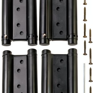 Kaisvin Solid Brass Padlock Shed Door Hardware Black-0