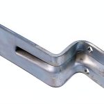 Hillman Shed Door Lock Steel Bar Wall Mount Zinc Finish-0