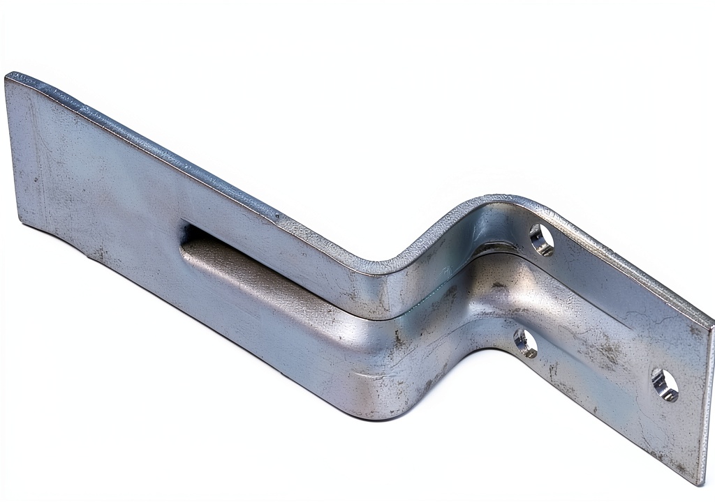 Installing Hillman Shed Door Lock Steel Bar Wall Mount Zinc Finish on a wooden shed door