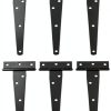 EWONICE Shed Door Hardware Black Powder Coated Stainless-4