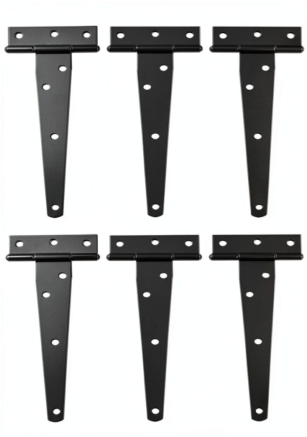 EWONICE Shed Door Hardware Black Powder Coated Stainless-4