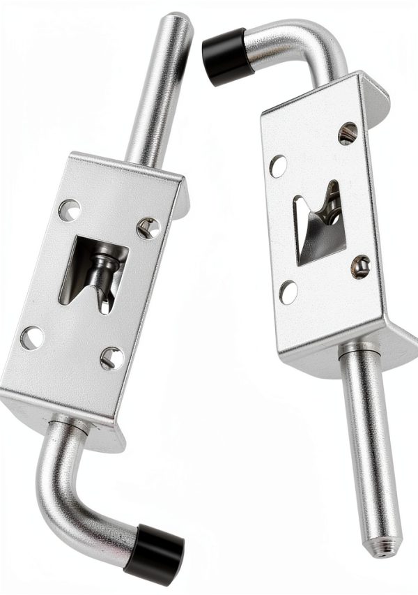 EWONICE Shed Door Hardware Black Powder Coated Stainless-5
