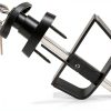 Ojtrtdr Shed Door Latch Industrial Anti-Corrosion Zinc Black-0