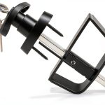 Ojtrtdr Shed Door Latch Industrial Anti-Corrosion Zinc Black-0