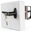 Yaegoo Shed Door Lock Anti-Corrosion Metal L-Handle Kit-2
