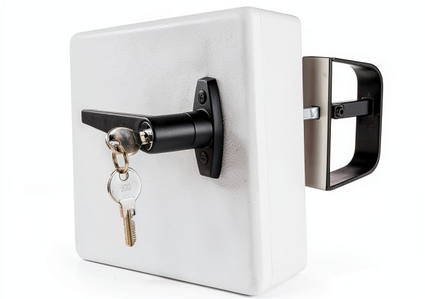Yaegoo Shed Door Lock Anti-Corrosion Metal L-Handle Kit-2