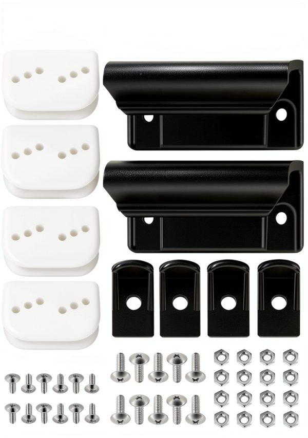 LEYURISE Shed Door Tune Up Kit Stainless Steel Hardware-0