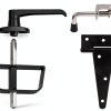 Hurrikom Shed Door Hardware Kit Metal Contemporary Rustic-1
