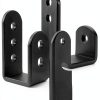 DOMUEN Door Barricade Brackets Heavy Duty Steel Home-4
