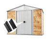LEYURISE Shed Door Tune Up Kit Stainless Steel Hardware-2