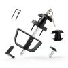 Ojtrtdr Shed Door Latch Industrial Anti-Corrosion Zinc Black-2