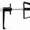 EWONICE Shed Door L Handle Zinc Black Powder Coated Lock-1