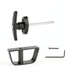Ojtrtdr Shed Door Latch Industrial Anti-Corrosion Zinc Black-1