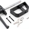 Yaegoo Shed Door Lock Anti-Corrosion Metal L-Handle Kit-4
