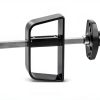 BTEOBFY Shed Door Lock Key Lock Alloy Steel Black-2