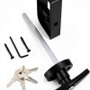 QANVEE Shed Lock Heavy Duty Metal Adjustable D Handle-1