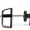 Hurrikom Shed Door T-Handle Lock Kit Metal Security Hardware-1
