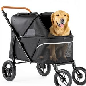 Zoosky Dog Stroller for Large Dogs-0