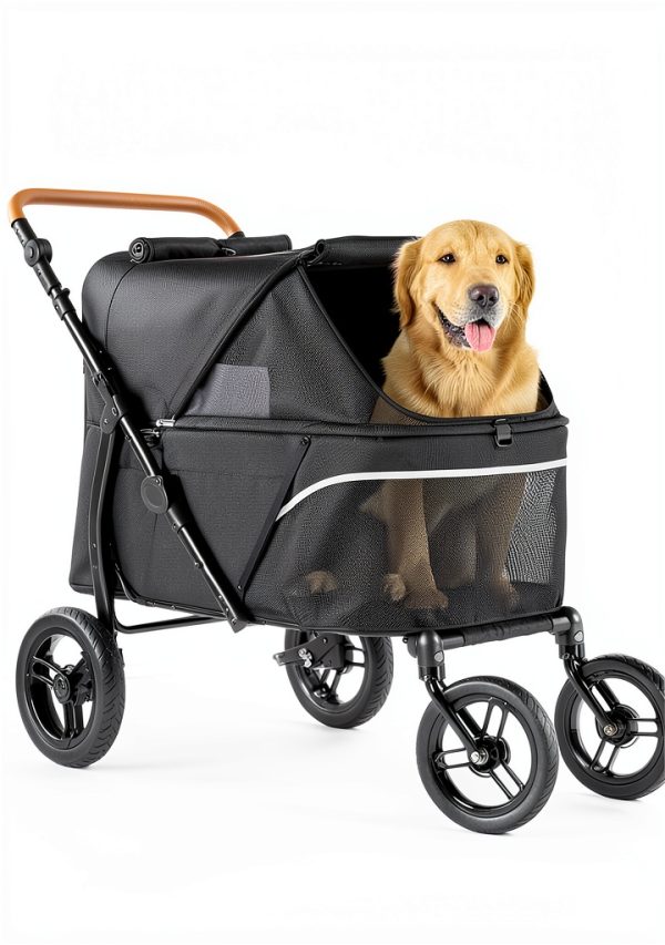 Zoosky Dog Stroller for Large Dogs-0