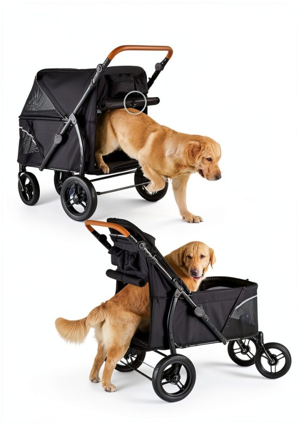 Zoosky Dog Stroller for Large Dogs-3