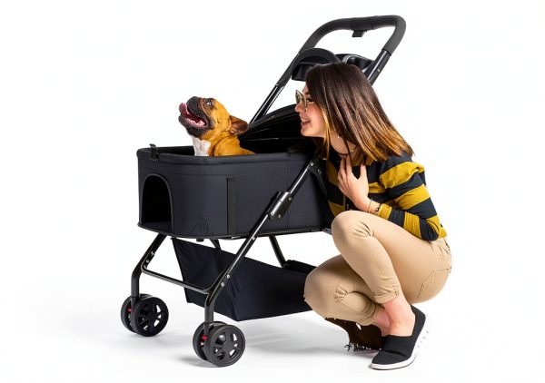 AdventEdge Dog Stroller 3-in-1 Polyester Frame-6