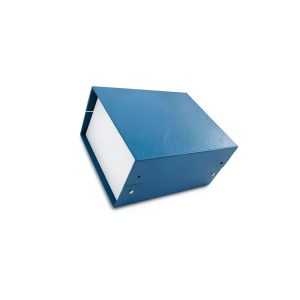 Hammond Steel Instrument Enclosure 1458E5B Blue 5 Inch Case-0